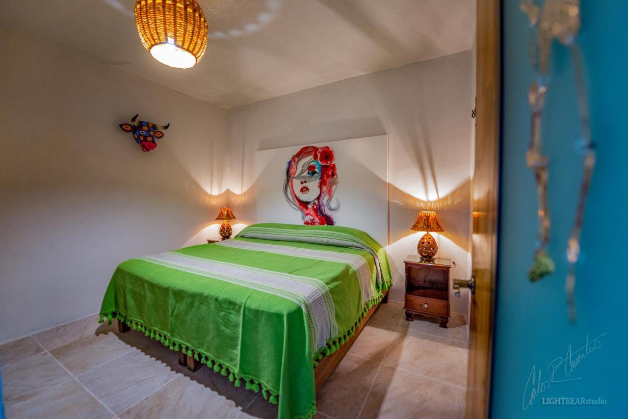 オアハカ州 La Casa Carlota Bed & Breakfast エクステリア 写真