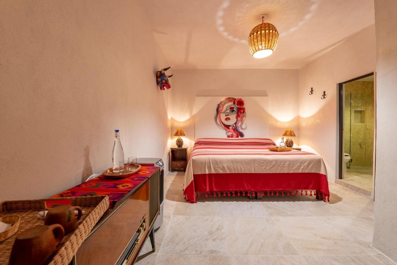オアハカ州 La Casa Carlota Bed & Breakfast エクステリア 写真